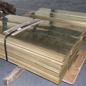 H70 Pure Copper Plate Polished 5mm Brass Sheet ASTM B36/B36M Standard