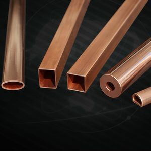 JIS GB EN Standard Seamless Copper Pipe Non-alloy Red Copper Tube with Thickness 0.3 - 50mm