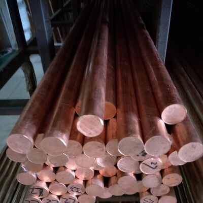 99.9% Pure C11000 Grade ASTM Standard Round Copper Bar and Rod 4-250mm Diameter