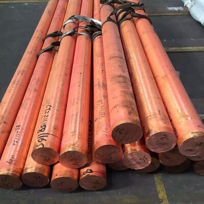 C11000 ASTM Standard Red Copper Bar 4-250mm Diameter Copper Rod for Industrial Applications