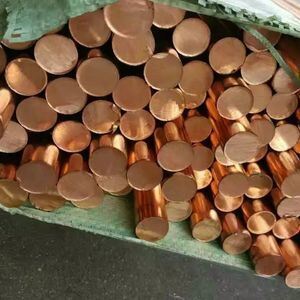 99.99% Pure Copper Round Bar Custom C110 ASTM Standard Copper Rod
