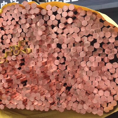 C11000 Copper Bar and Rod ASTM Standard Round Copper with Diameter 4 - 200mm Custom Cutting Any Length
