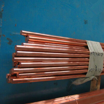 C12000 (TP2) Phosphorous Deoxidized Copper Bar Diameter 4 - 300mm Custom Cutting Any Length