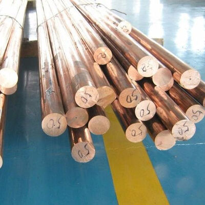 C12000 (TP2) Phosphorous Deoxidized Copper Bar Diameter 4 - 300mm Custom Cutting Any Length