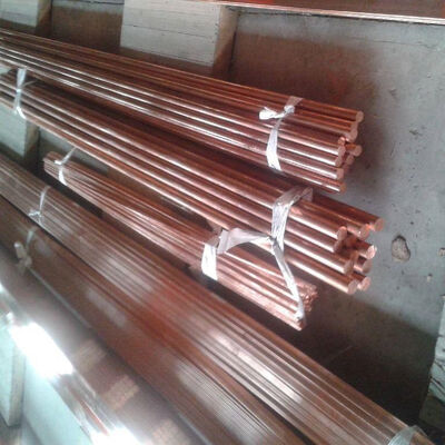 C12000 (TP2) Phosphorous Deoxidized Copper Bar Diameter 4 - 300mm Custom Cutting Any Length