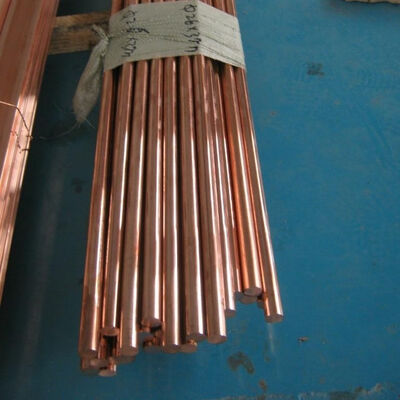 C10200 Oxygen Free Copper Bar and Rod ASTM Standard with Diameter 5-300mm for Industrial Applications