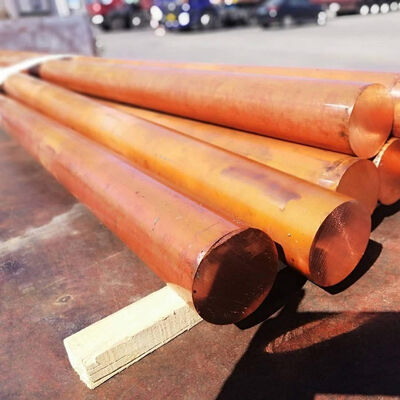 C10200 Oxygen Free Copper Bar and Rod ASTM Standard with Diameter 5-300mm for Industrial Applications