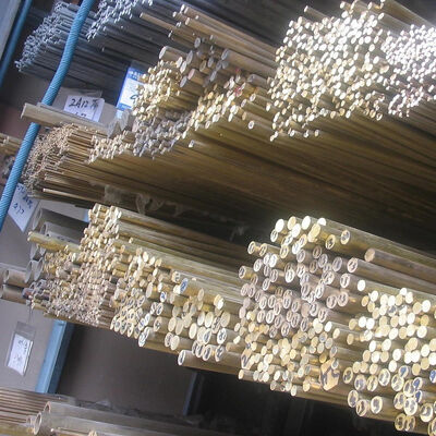 CuZn37 / C27200 Brass Round Bar ASTM Standard Copper Bar with 4-200mm Diameter