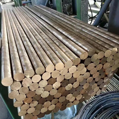 ASTM En Standard CuZn40 Brass Rod - Corrosion Resistant High Strength Excellent Machinability Round Bar