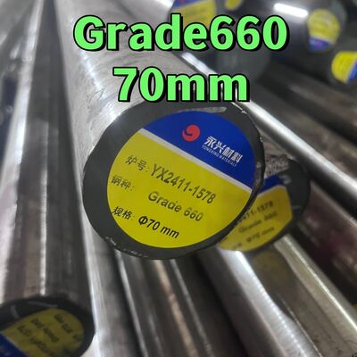 ASTM A453 Grade 660 Round Bar UNS S66286 Alloy A286 Precipitation Hardening Superalloy Rod