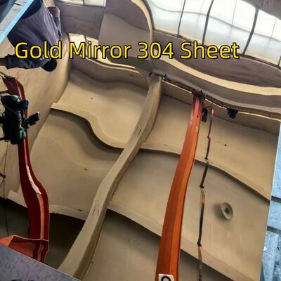 201 304 Mirror Ti Stainless Steel Sheet and Stainless Steel Plate for Decorative Applications