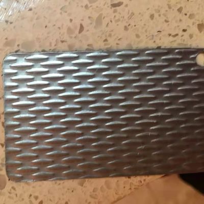 Checkered 304 Stainless Steel Plate ASTM EN DIN 201 316L 1000mm 1219mm 1500mm