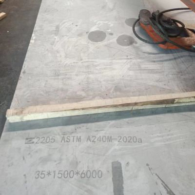 UNS S32205 Stainless Steel Duplex Plate 2205 Thickness 0.4-16.0mm TISCO POSCO