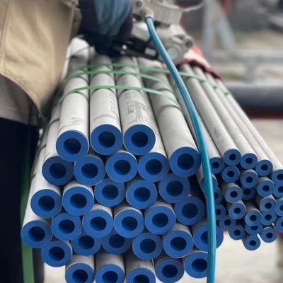 ASTM A312 TP321 Stainless Steel Pipe Heat Resistant SS For Gas OD10 - 406mm