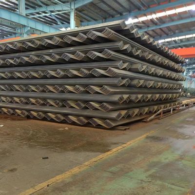 Hot Rolled 400*100 Sy295 Water-Resisting Z Type U Type Carbon Steel Sheet Pile for Building Structure