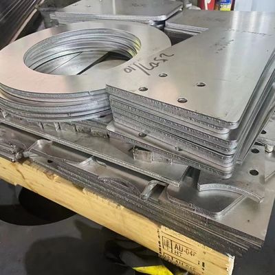904L Stainless Steel Plate Cutting Round Plate / Square Plate / Ring Plate Laser Cutting