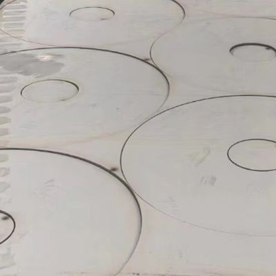 UNS S31600 / 316 Stainless Steel Plate Laser Cutting Round Shape / Square Shape With Hole
