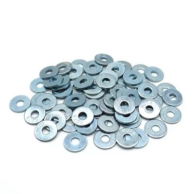 DIN125 zinc plated grade 4 flat washer factories bolts M6-M30 Square Washers