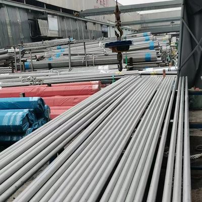 ASTM SA312 SA213 Stainless Steel Pipe Tube / Round Shape Stainless Steel Pipe in 5.8m 6m Length