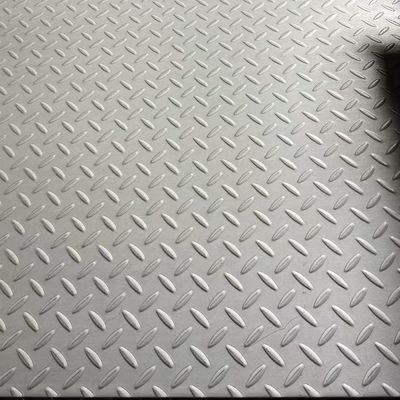 AISI304 AISI316L Stainless Steel Checkered Plate 4*1500*6000mm