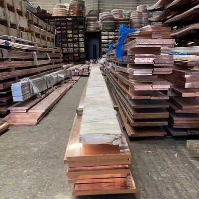 Copper Sheet Plate CU-ETP With EN 10204-3.1 Certificate Thickness 3mm 4mm 5mm 6mm 8mm 10mm