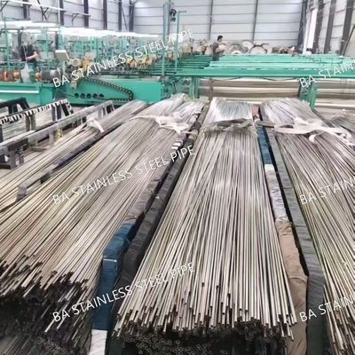 Bright Annealing TP304 Stainless Steel Pipe Tube SS Pipe For Instrumentation And Hydraulic Accessories