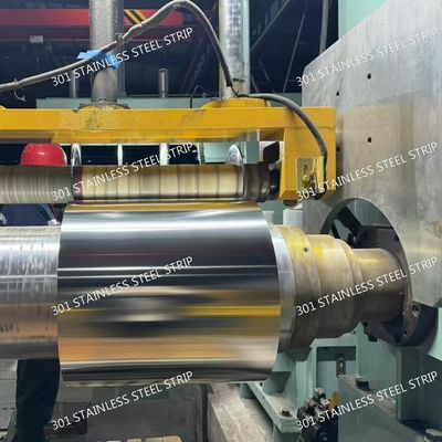 SUS301 Full Hard Stainless Steel Strip Stock Thin Gauge Strips with Exceptional Durability & Formability