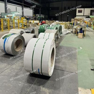 301 Half-Hard Stainless Steel Strip ASTM A666 Compliant | Precision Cold Rolled