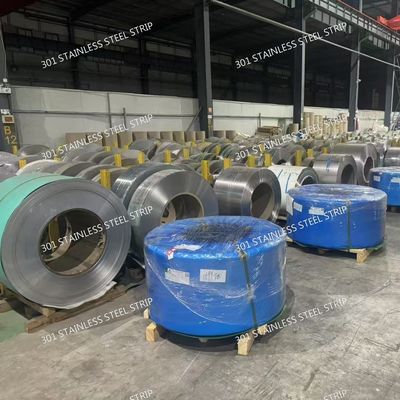 301 Half-Hard Stainless Steel Strip ASTM A666 Compliant | Precision Cold Rolled
