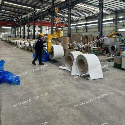 AISI 301 Stainless Steel Strip in Half Hard Condition ASTM A666, DIN 1.4310