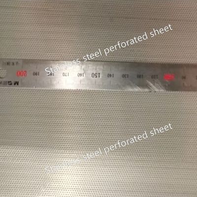 Duplex 2507 / S32750 Stainless Steel Perforated Sheets for Desulfurization tower