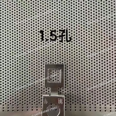 Alloy 904L / UNS N08904 Stainless Steel Perforated Sheets Thickness 0.3 - 3.0mm With Hole Diameter 0.1-20.0mm