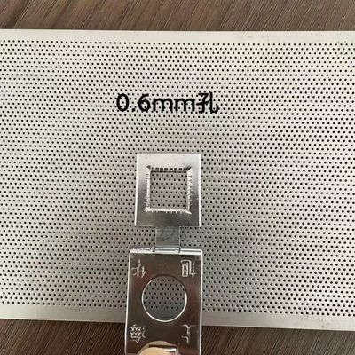254SMO Stainless Steel Perforated Sheet With Hole Diameter 1.0 - 3.0mm