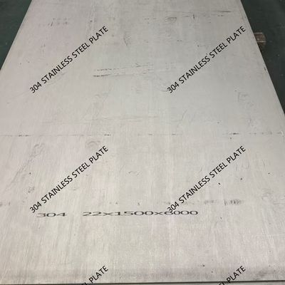 Hot Rolled 304 Stainless Steel Plate Thickness 6,, - 50mm Width 1500mm 1800mm 2000mm