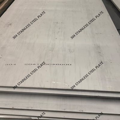 Hot Rolled 304 Stainless Steel Plate Thickness 6,, - 50mm Width 1500mm 1800mm 2000mm