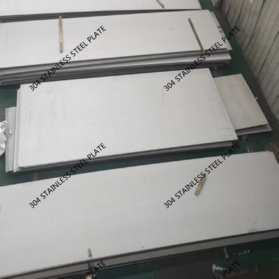 304 Hot Rolled Stainless Steel Plate NO.1 Finish ASTM/ASME Compliant Thickness 4-60mm