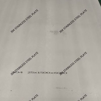 304 Hot Rolled Stainless Steel Plate NO.1 Finish ASTM/ASME Compliant Thickness 4-60mm