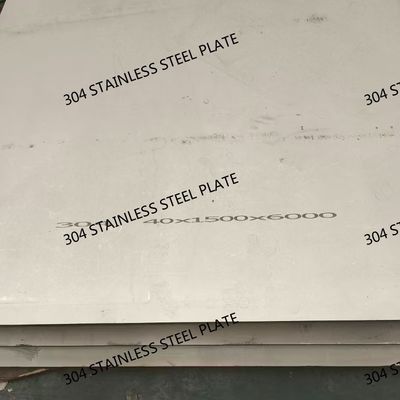 Hot Rolled 304 Stainless Steel Plate Thickness 10 - 40mm With 1500*6000mm