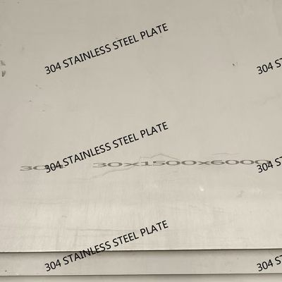 ASTM A240 304 Hot Rolled Stainless Steel Plate High Strength Heat-Resistant For Heat Exchangers Equipment