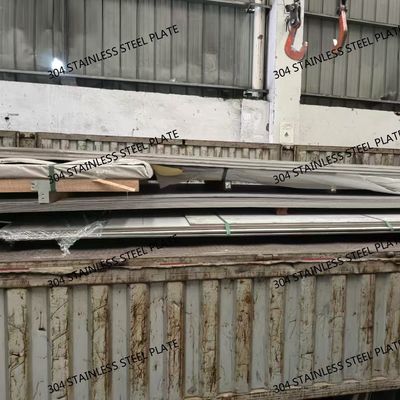 ASTM A240 304 Hot Rolled Stainless Steel Plate High Strength Heat-Resistant For Heat Exchangers Equipment