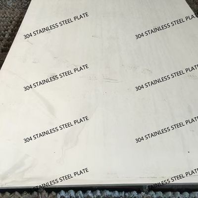Custom Cut 304 Hot Rolled Stainless Steel Plate JIS G4304 Compliant High Performance For Industrial Equipment