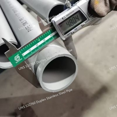 Super Duplex UNS S32760 / EN 1.4501 Stainless Steel Seamless Pipe