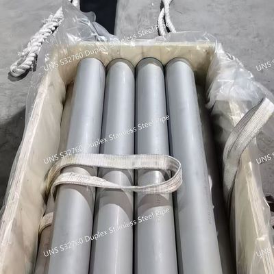 S32760 Super Duplex Stainless Steel Pipe High PREN Superior Chloride Resistance, Seamless/Welded
