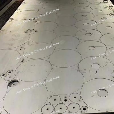 Laser Cutting Alloy 904L Stainless Steel Plate Thickness 3.0 - 20.0mm UNS N08904 Round Disc