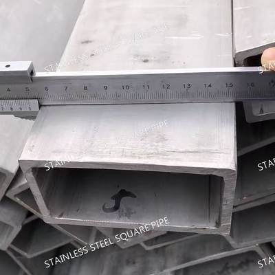 304 Stainless Steel Square Tubing 40x40mm 60x60mm 80x80mm Custom Cut