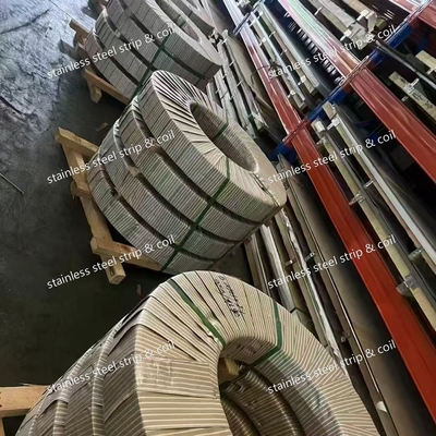 Cold Rolled Stainless Steel Strip Coils 0.1-3.0mm Thickness 5-1219mm Width