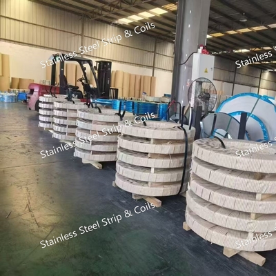 304L Stainless Steel Strips ASTM A666 0.3-3.0mm Cold Rolled 2B Surface