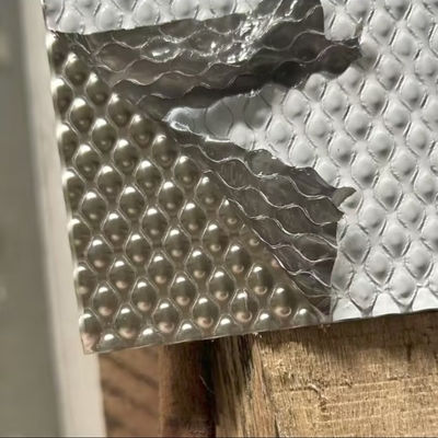 Embossed Stainless Steel Sheet Thickness 1.0mmm 1.2mm 1.5mm 2.0mm Rain Drops Pattern for Kitchen Ware
