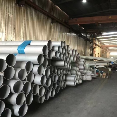 TP321 Stainless Steel Seamless Pipe Tube / Alloy 321 SS Pipe ASTM A312 SCH40S Custom Cutting in Length Free