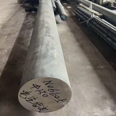 UNS N06625 Nickel Alloy Round Bar Diameter 10 - 300mm Hot Rolled Custom Cutting in Length
